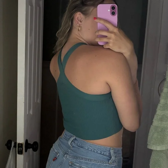 Sincerely Jules Cross Neck Top - Picture 2 of 4